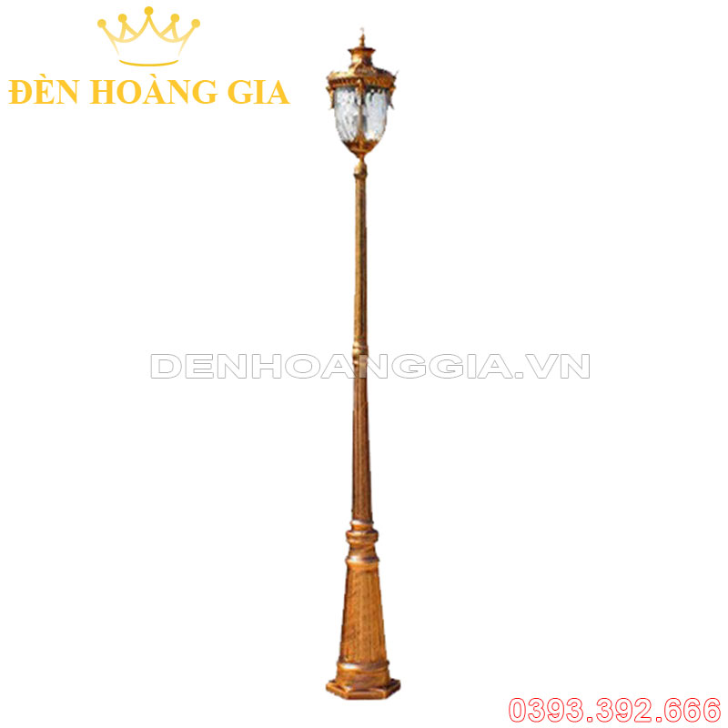 Đèn led trụ sân vườn cao 1 bóng Rolux-TSV1B05