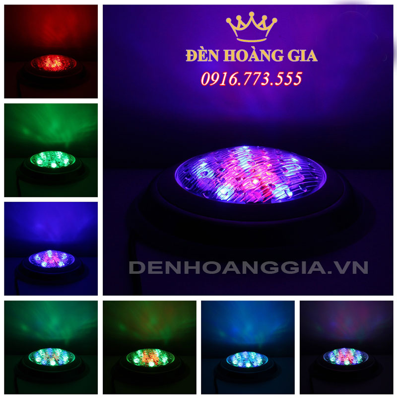Ánh sáng đèn led hồ bơi