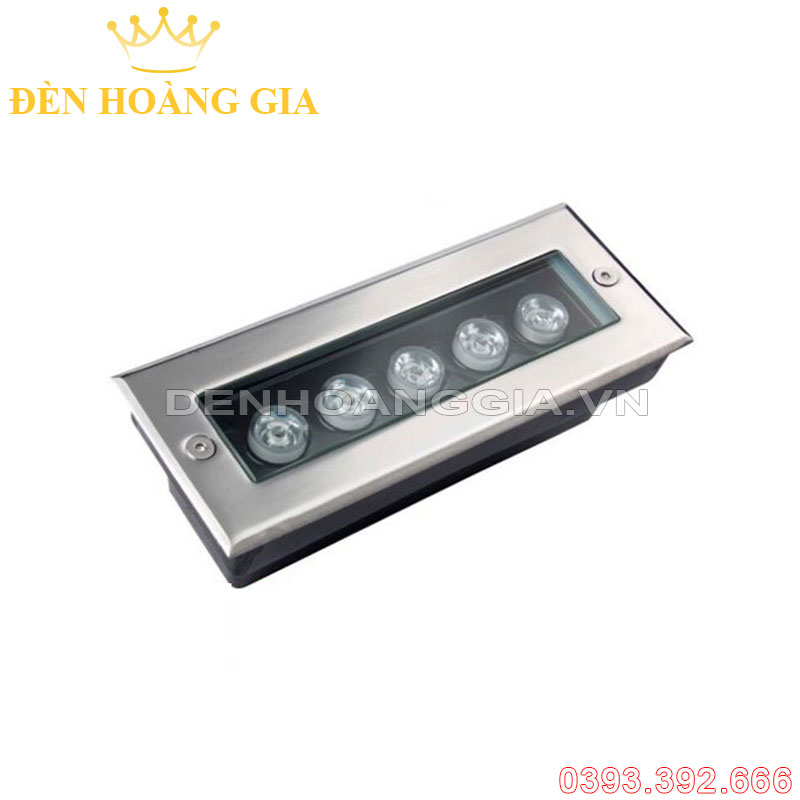 Đèn led âm đất chữ nhật 5w