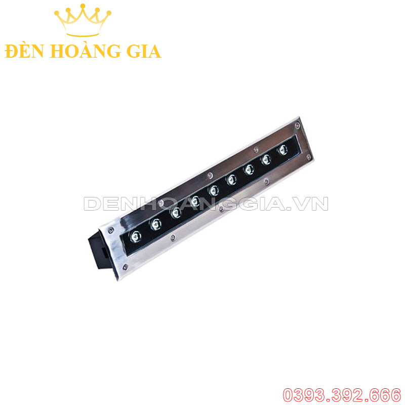 Đèn led âm đất chữ nhật 9w