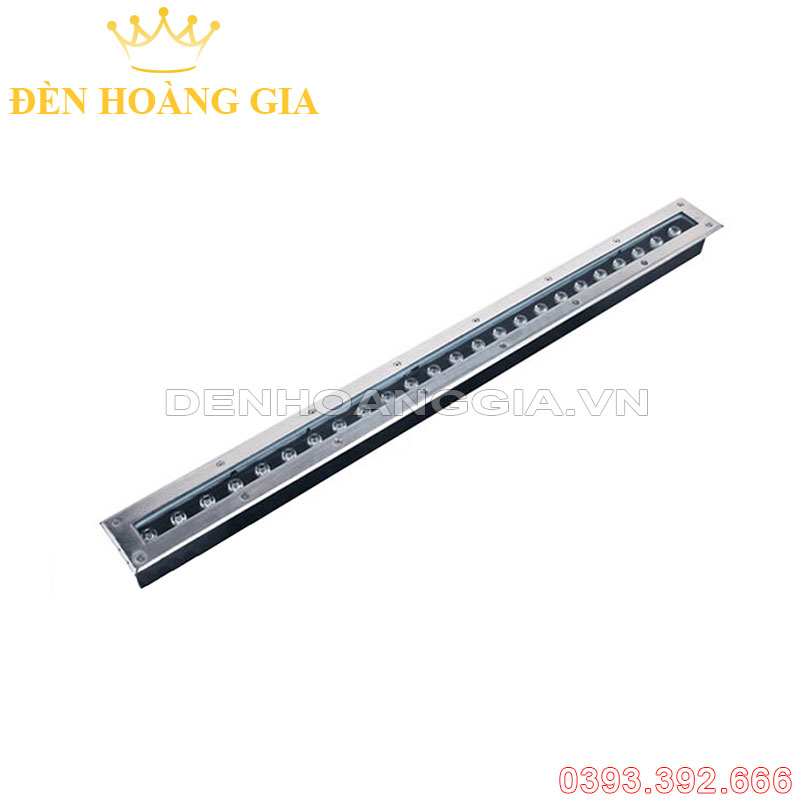 Đèn led âm đất thanh chữ nhật 24w