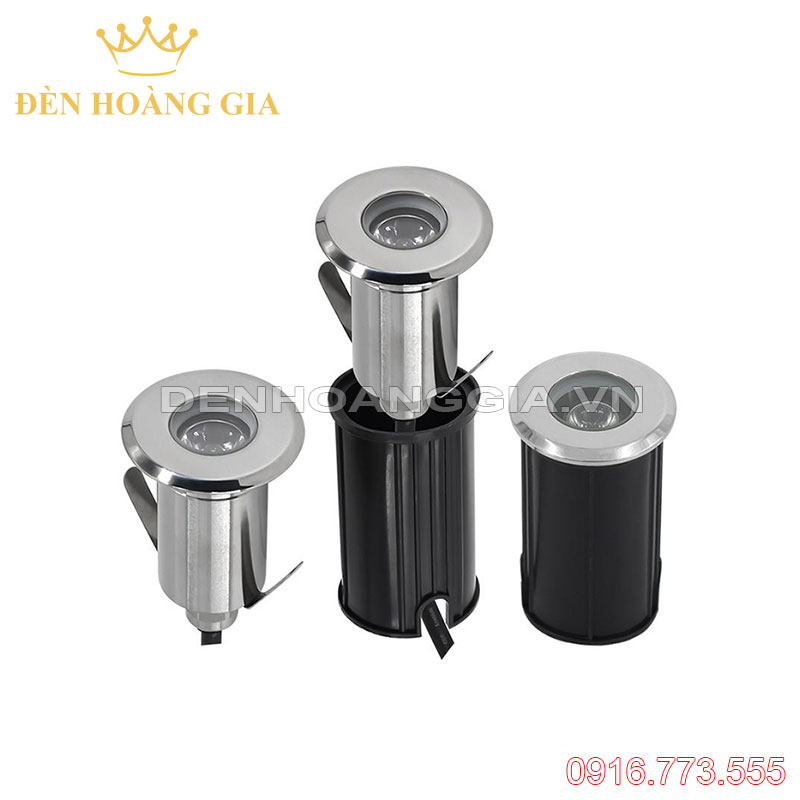 Đèn led âm nước Mini 1w 3w