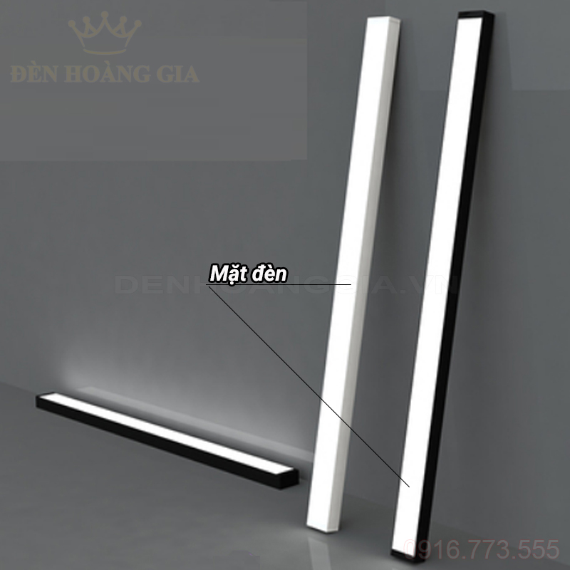 cấu tạo mặt đèn của đèn led thả hộp