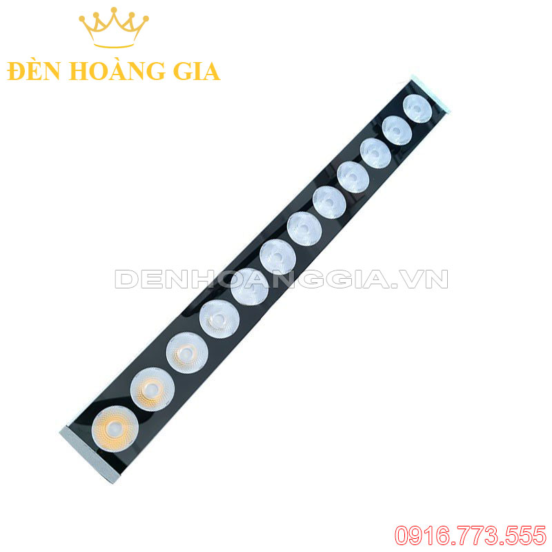 Đèn led thanh chiếu hắt ngoài trời tầm xa 0.5m 36w