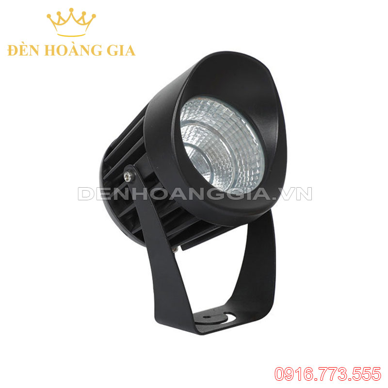 Đèn led chiếu điểm COB có mũ 10w