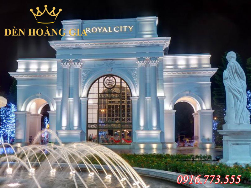 Tư vấn chiếu sáng cho các cột trụ lớn
