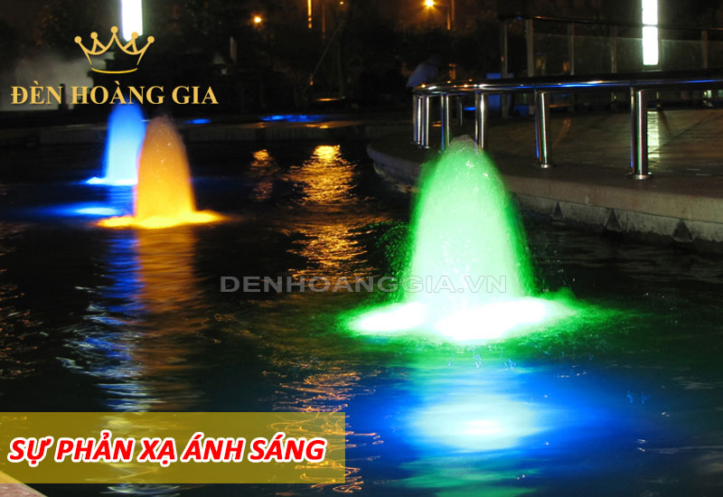 Chiếu sáng đài phun nước