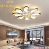 Đèn led mâm mica 8 cánh Rolux-MMC8C2052