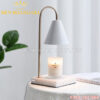 Đèn bàn Đốt nến Trắng Rolux-DBDN2321WH
