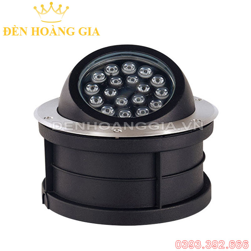 Đèn led âm đất chỉnh hướng góc lớn SMD 90 độ