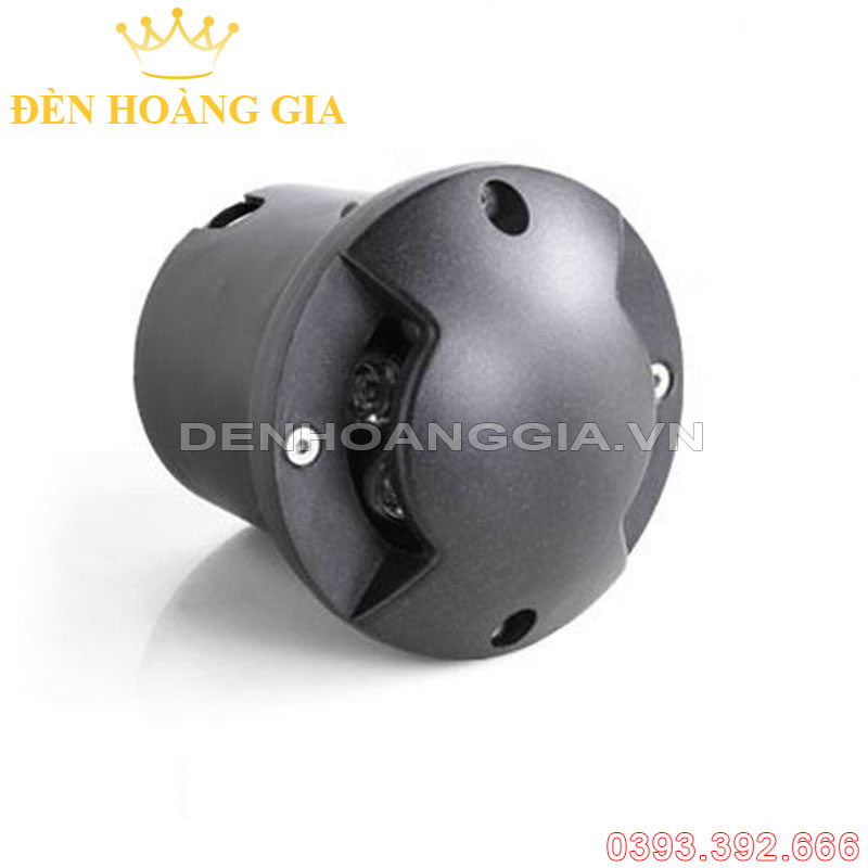 Đèn led âm đất hắt ngang 2 hướng
