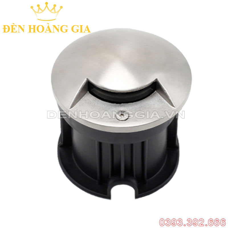 Đèn led âm đất hắt ngang Inox 1 hướng