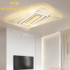 Đèn led mâm Chữ nhật 3D Rolux-DMOT3DB18