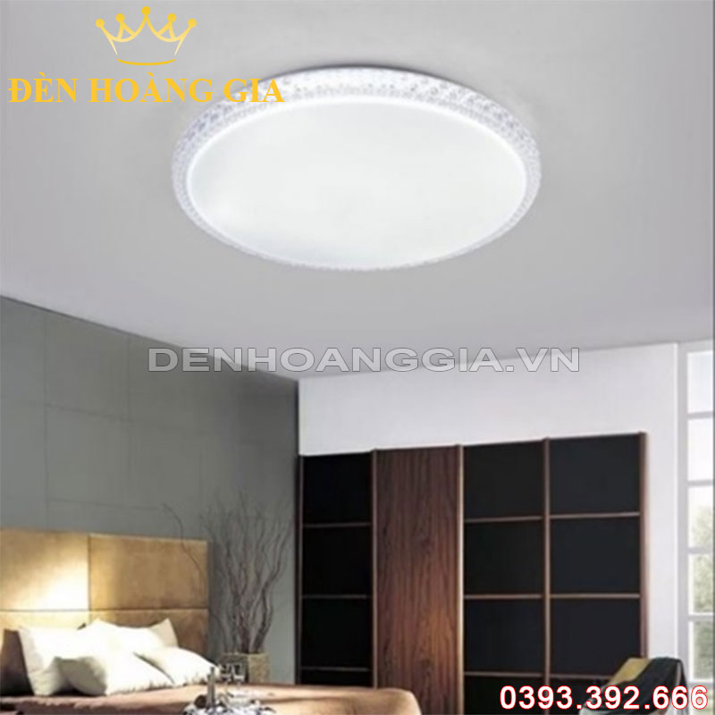 Đèn led mâm ốp trần Tròn hiện đại Rolux-DMOTT011500