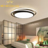 Đèn led mâm ốp trần Tròn Kép Rolux-DMOTTLM977