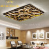 Đèn led mâm Pha lê Chữ nhật Rolux-DMOTY422A
