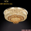 Đèn led mâm pha lê Tròn Rolux-DMPLT1101800