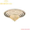 Đèn led mâm pha lê Tròn Rolux-DMPLT528