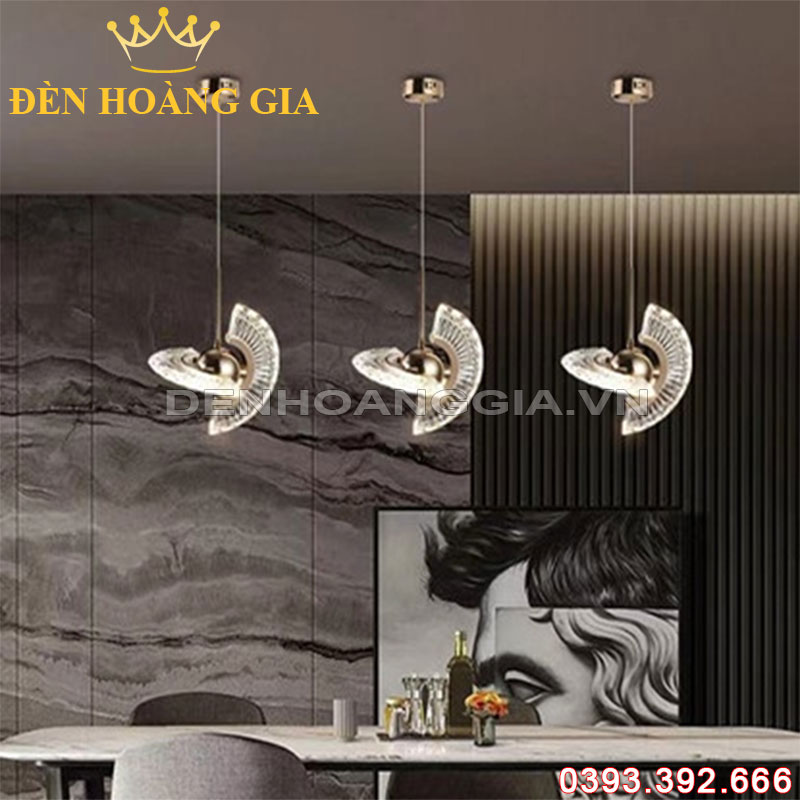 Đèn led thả đơn 360 độ Rolux-DLTD069