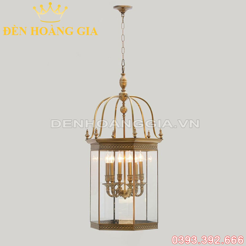 Đèn led thả Đồng Rolux-DTDA0177/6