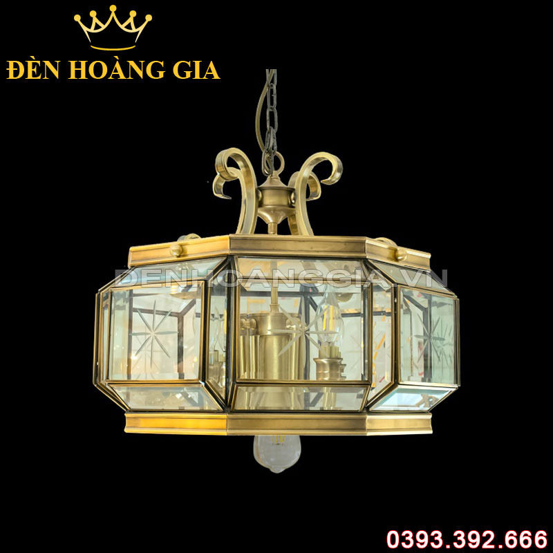 Đèn led thả Đồng Rolux-DTDA8102/5