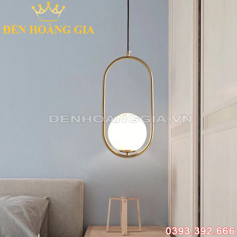 Đèn led thả hiện đại decor Monaco Gold Rolux-DLT1DCT1150G