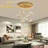 Đèn led thả thông tầng Hồ Điệp 9C Rolux-DLTHD9C02