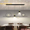 Đèn led thả trang trí Decor hiện đại 5 bóng Rolux-DLTHD5B8013