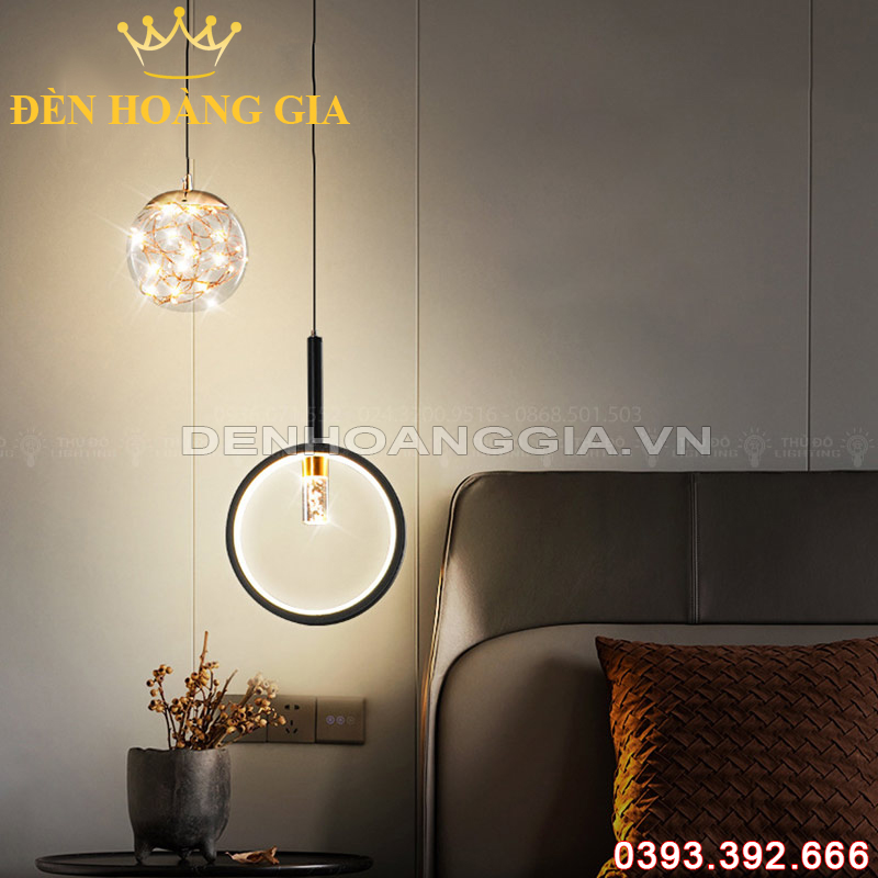 Đèn led thả trang trí Decor Hiện đại Rolux-DLTDT002