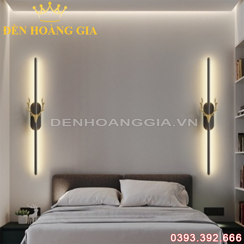 Đèn Led tường hiện đại Decor phong cách Bắc Âu Rolux-DTHDCT004