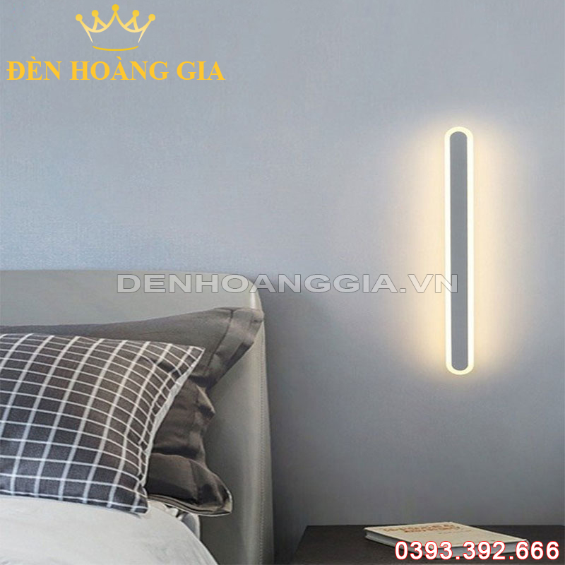 Đèn Led tường hiện đại Decor phòng ngủ White Rolux-DTHDCT0013WH