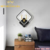 Đèn Led tường hiện đại Decor trang trí Black Rolux-DTHDCT007BK