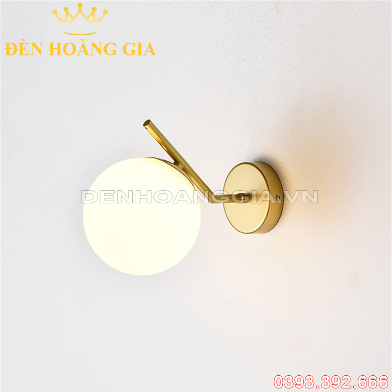 Đèn Led tường hiện đại Decor trang trí hình Cầu Rolux-DTHDCT705
