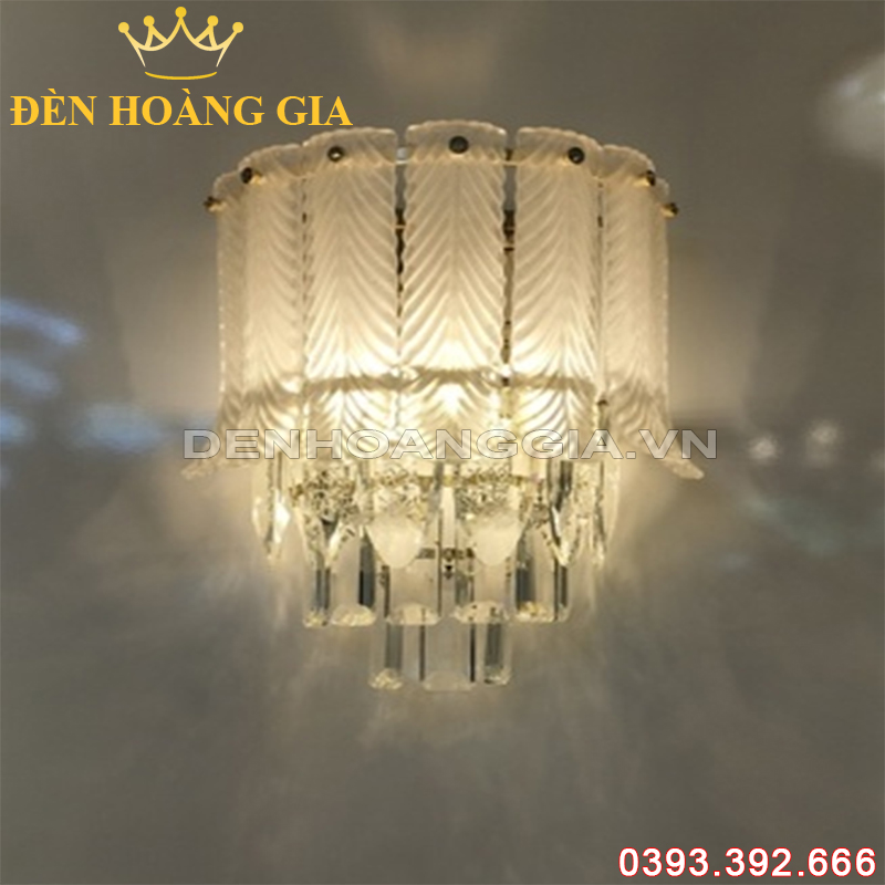 Đèn Led tường Pha lê Cao cấp Rolux-DTPLB8097