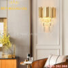 Đèn Led tường Pha lê hiện đại Gold Rolux-DTPL1TB17G
