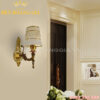 Đèn tường hợp kim thiết kế Tân Cổ Điển đơn Rolux-DTHKTCD1BJ080