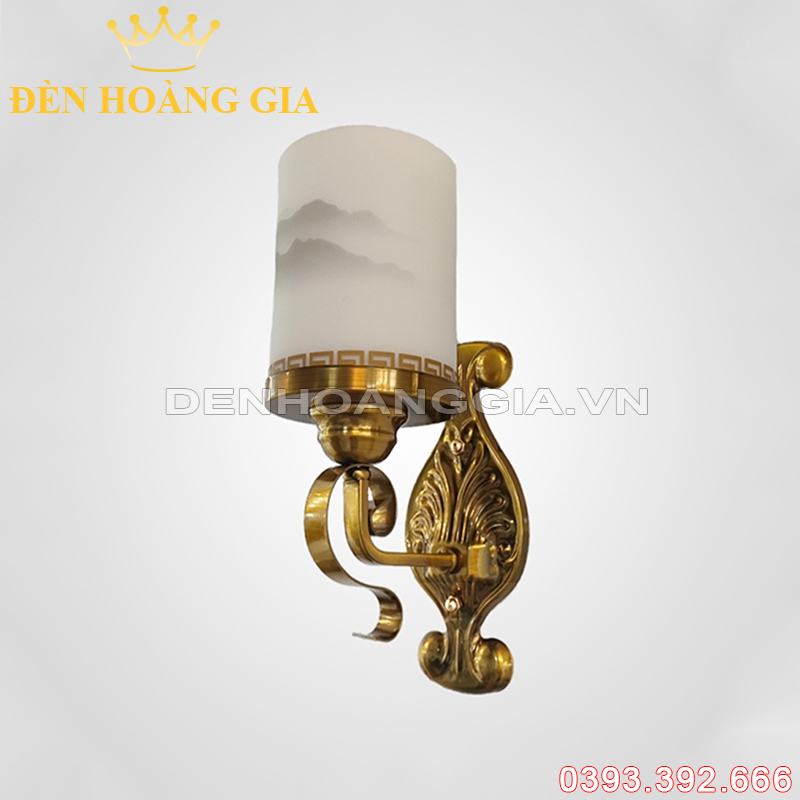 Đèn tường hợp kim trang trí Phòng khách đơn Rolux-DTHK1DPK6648