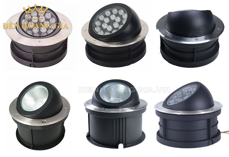 Đèn led âm đất chỉnh hướng bán âm
