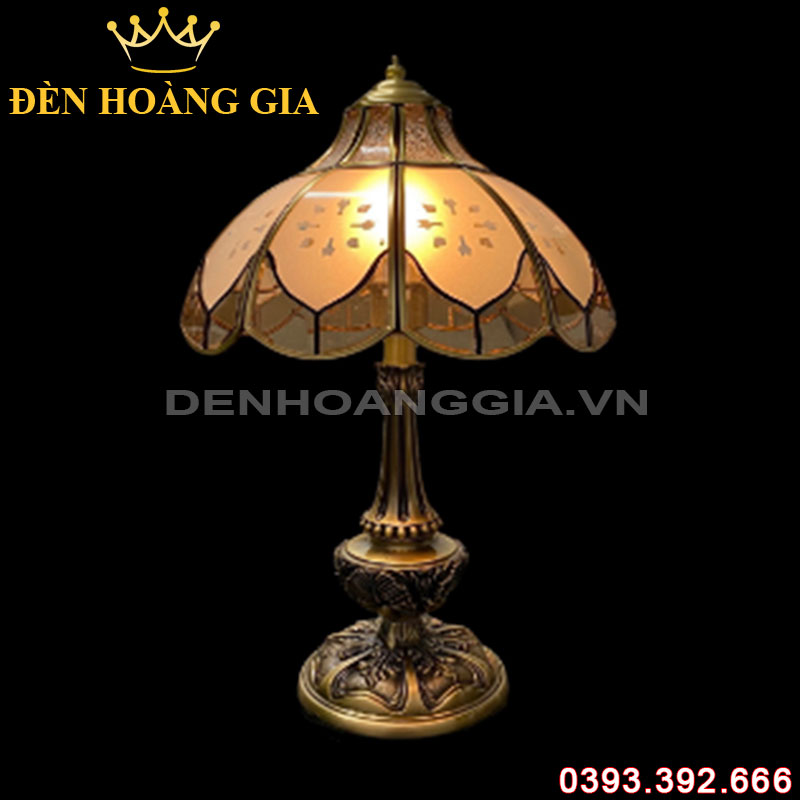 Đèn led bàn Đồng Rolux-DBDT8218/1