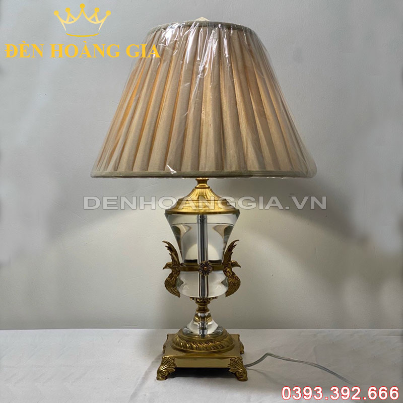 Đèn led bàn Đồng Rolux-DBDVT1615