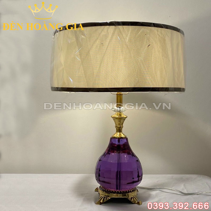 Đèn led bàn Đồng Rolux-DBDVT1822