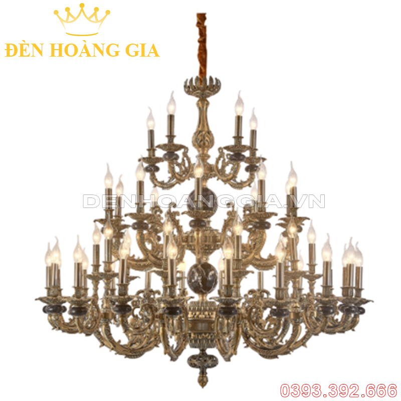 Đèn led chùm cổ điển Rolux-DCHK2040/45