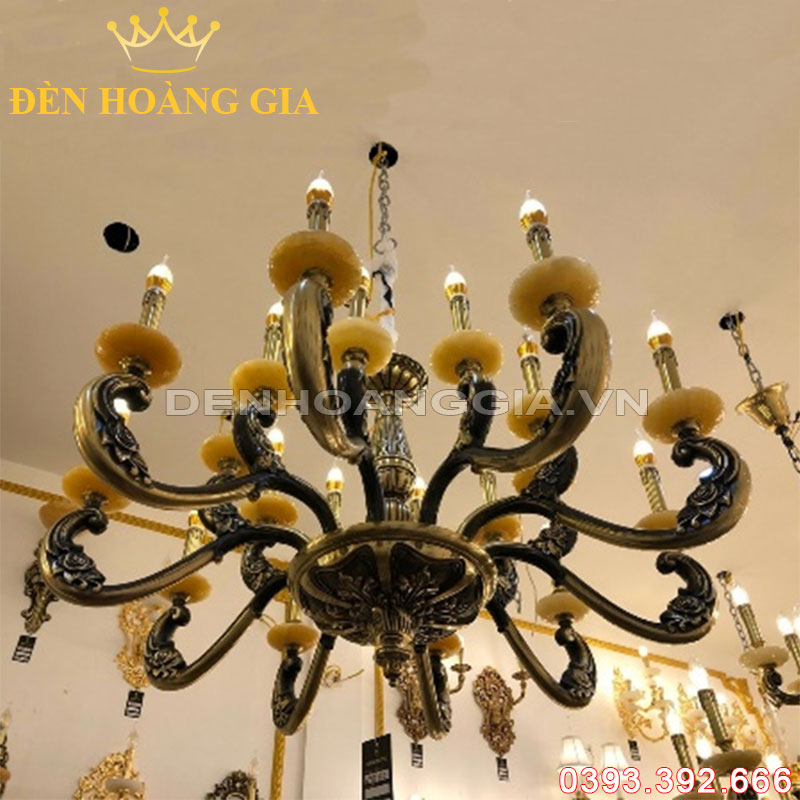 Đèn led chùm Đồng Rolux-DCD1209 20