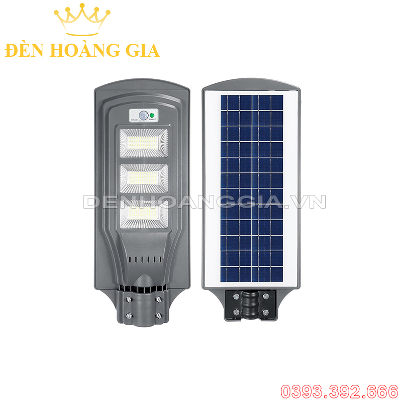 Đèn led đường năng lượng mặt trời liền thể V3 20w