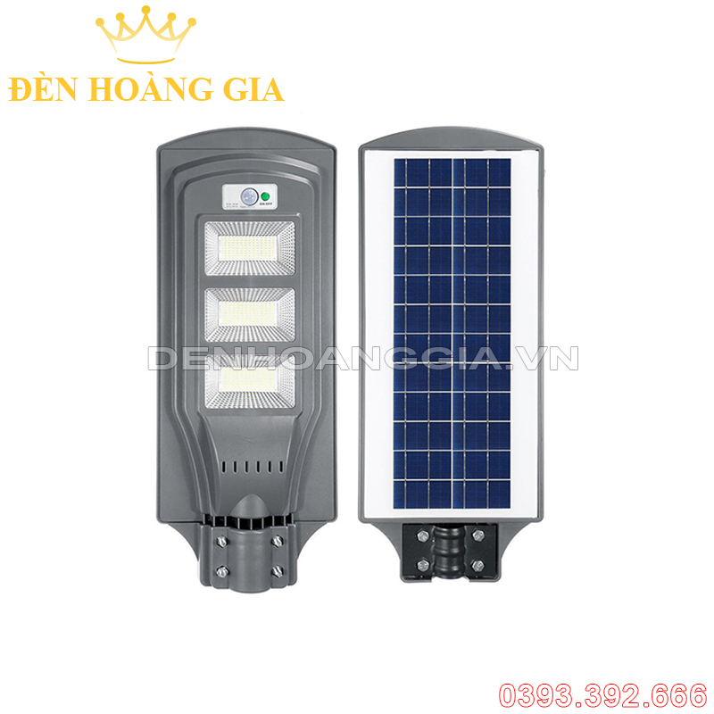 Đèn led đường năng lượng mặt trời liền thể V3 40w