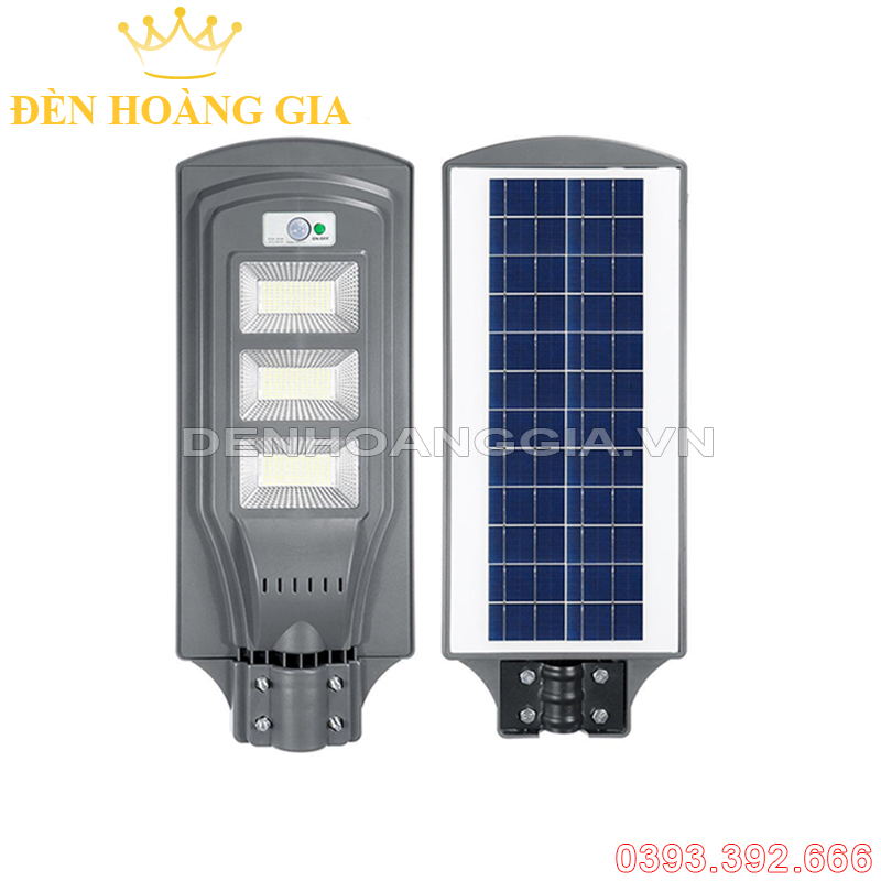 Đèn led đường năng lượng mặt trời liền thể V3 60w
