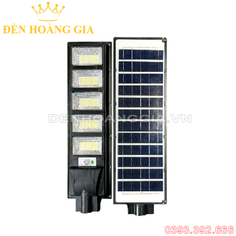 Đèn led đường năng lượng mặt trời liền thể V4 100w