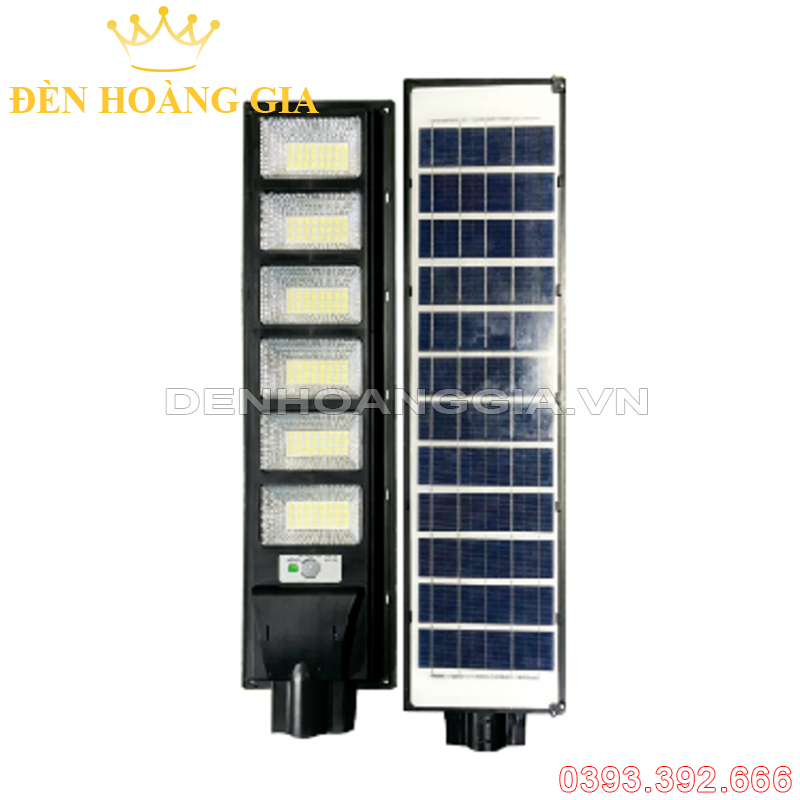 Đèn led đường năng lượng mặt trời liền thể V4 120w