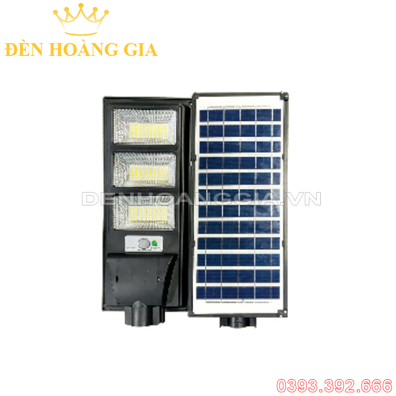 Đèn led đường năng lượng mặt trời liền thể V4 60w