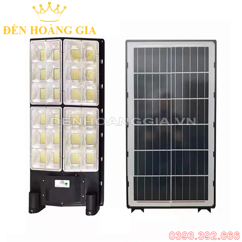 Đèn led đường năng lượng mặt trời liền thể V5 400w